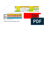 Jadwal Admin 2018