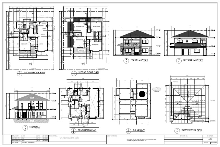 Two Storey Residential House Plans | PDF | Heritage Registers | City Of ...