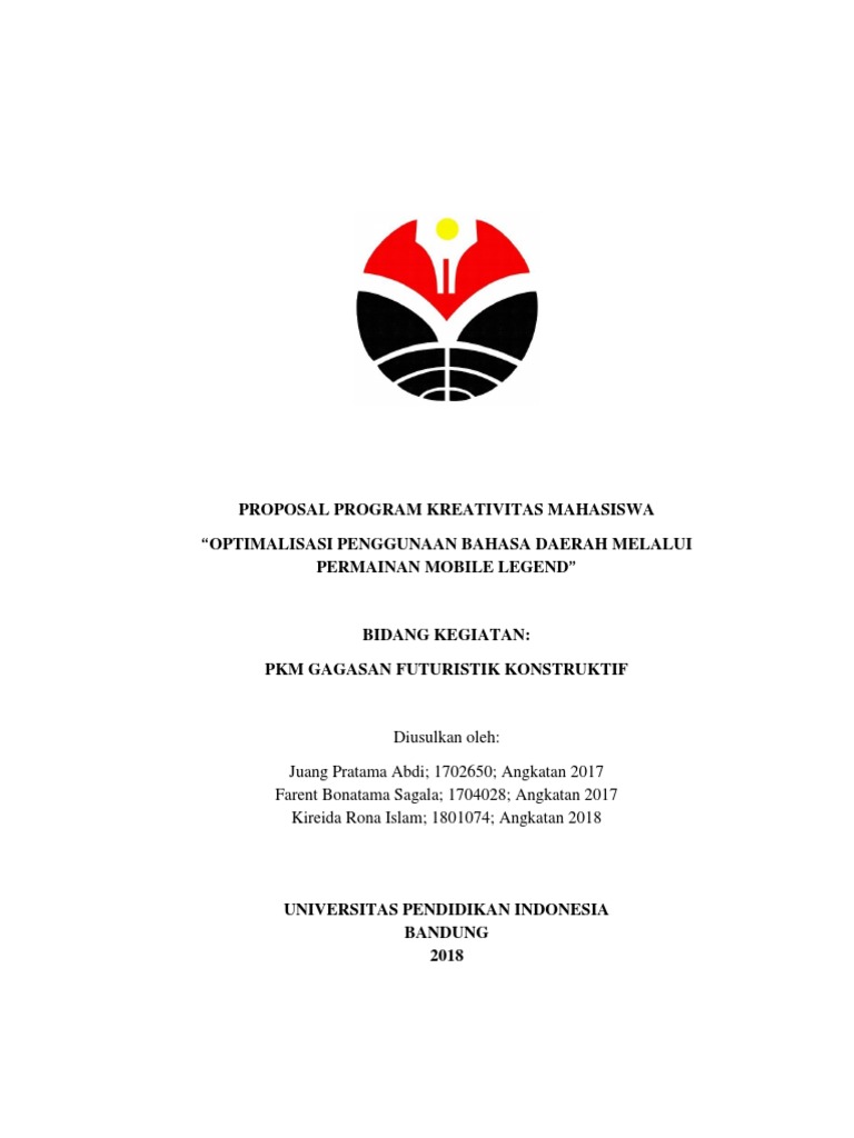 PKM Proposal 2 | PDF
