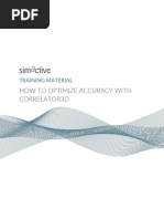 How To Optimize Accuracy With Correlator3d