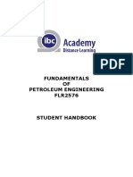 Fundamentals OF Petroleum Engineering FLR2576