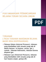 3 Pertimbangan Perancangan Bejana Tekan Secara Umum