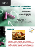 Download Mengolah dan Menyajikan Sandwich by Anisa Utami icau SN40634681 doc pdf