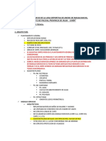 Observaciones - Losa Masajcancha