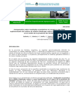 Inta Comparacion Económica Entre Resultados en Alfalfa Con y Sin Riego