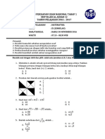 Contoh Soal Persiapan UNBK