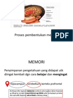 Proses Pembentukan Memori