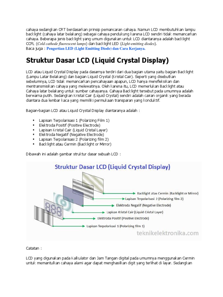 Pengertian LCD 4 | PDF