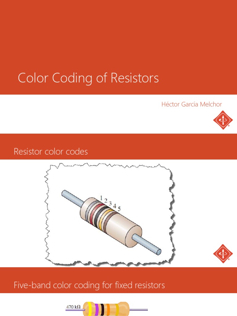 Resistor Color Code Guide and Exercises | PDF