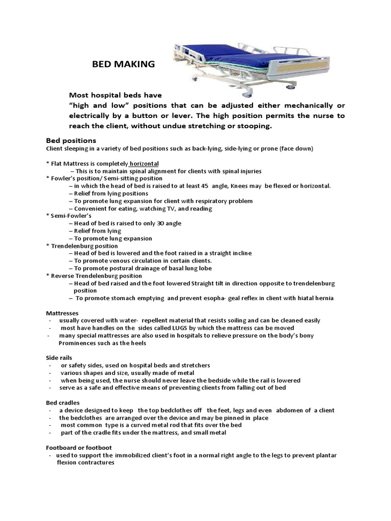 Bed Making Notes Bed Bedding