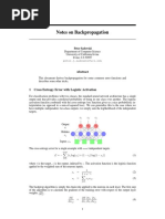 BackPropogationCrossEntNotes PDF