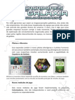 Cacadores Da Galax Folheto de Regras 78609