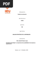 Analisis estratégico