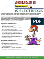 Charla de Seguridad #004 Riesgos Electricos