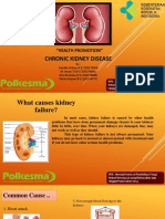 Chronic Kidney Disease: "Health Promotion"