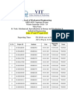 Final Review Schedule PDF