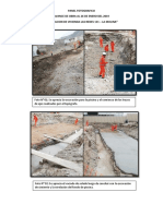 Panel Fotografico Avance de Obra Al 26 de Enero Del 2019 "Ampliacion de Vivienda Las Redes 131 - La Molina"