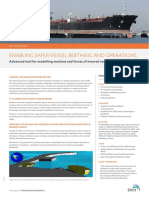 Increasing Safety and Efficiency in Vessel Berthing DHI - Solution PDF