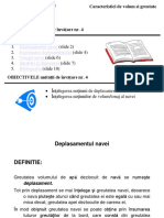 Unit 4. Caracteristici de Volum Si Greutate PDF