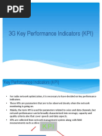 3G Key Performance Indicators (KPI)