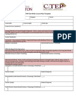 UMF Unit-Wide Lesson Plan Template