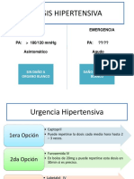 Emergencias Hipertensivas Específicas