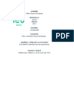 Actividad de Aprendizaje 3. Compra y Venta de Mercancías