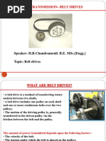 Belt Drive Calculations and Solutions | PDF | Belt (Mechanical) | Mechanics