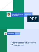 Informe de Ejecución Presupuestal Diciembre