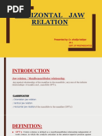 Surveying Dentures Dentistry - horizontal jaw relation