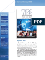 Wise International Business Directory 2006 PDF