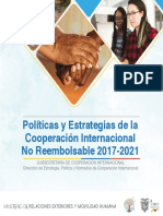 Políticas y Estrategias Cooperación Ecuador PDF