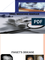 Pagets Disease - Oral Medicine