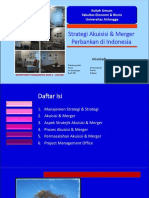 Kuliah Umum Strategi Akuisisi Dan Merger Perbankan Di Indonesia Oleh Bapak Ariastiadi - Direktur Eksekutif Otoritas Jas PDF