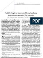 Pediatic Acuired Immunodeficiency Syndrome