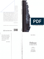 BADIOU, Alain. Deleuze. O Clamor Do Ser PDF