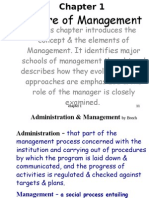 Introduction of Management