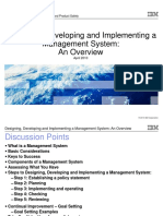 Designing, Developing and Implementing A Management System: An Overview