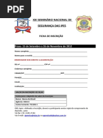 Ficha de Inscrição 50