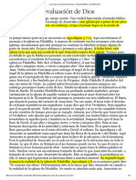 La Escala de Evaluación de Dios - Estudio Bíblico - La Biblia Dice..