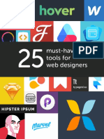 25 Must Have Tools For Web Designers PDF