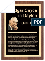 Edgar Cayce in Dayton, Ohio, 1923-1925.