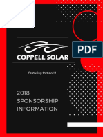 2018 Coppell Solar Sponsorship Brochure PDF