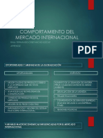 Comportamiento Del Mercado Internacional