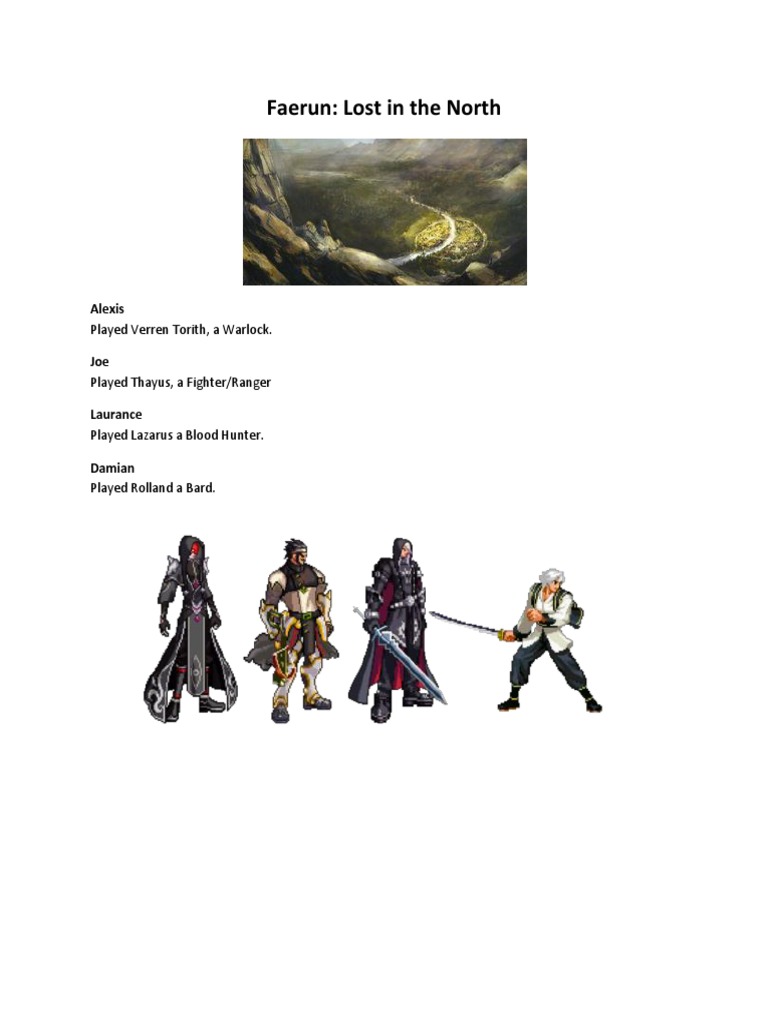 D&D Adventure: Faerun Chronicles | PDF | Dwarf (Dungeons & Dragons ...