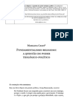 Chauí, Marilena. Fundamentalismo religioso.pdf