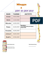 Divider Mingguan Versi Rumi