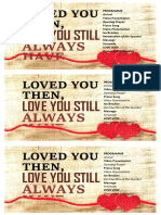 Love You Still: Always Have