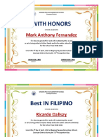 With Honors: Mark Anthony Fernandez
