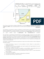 Diagrama de Fases Del Agua